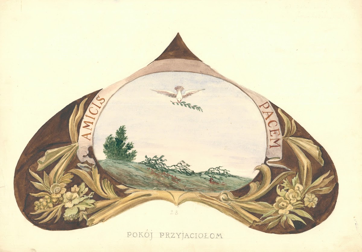 Pokój przyjaciołom  Amicis pacem 1912
