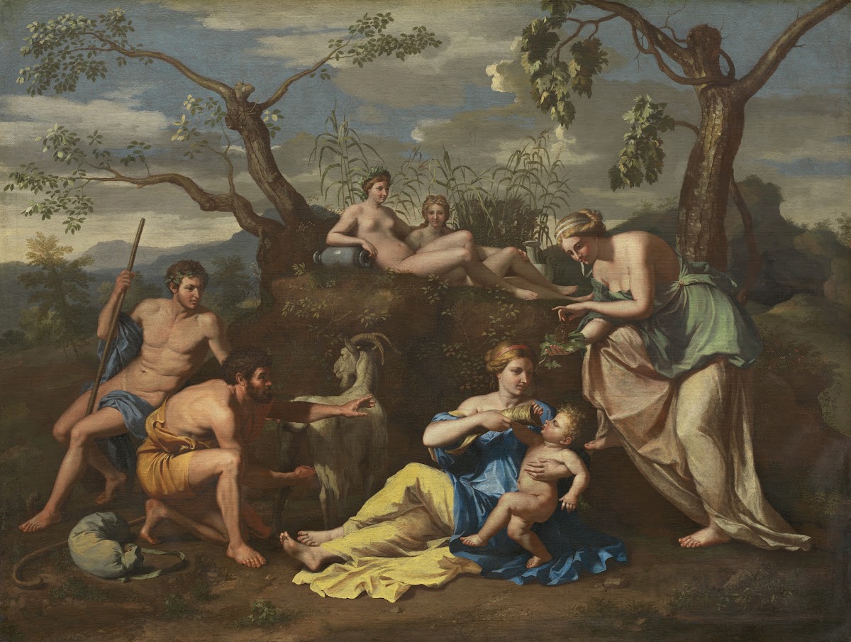 Nymphs Feeding the Child Jupiter c 1650