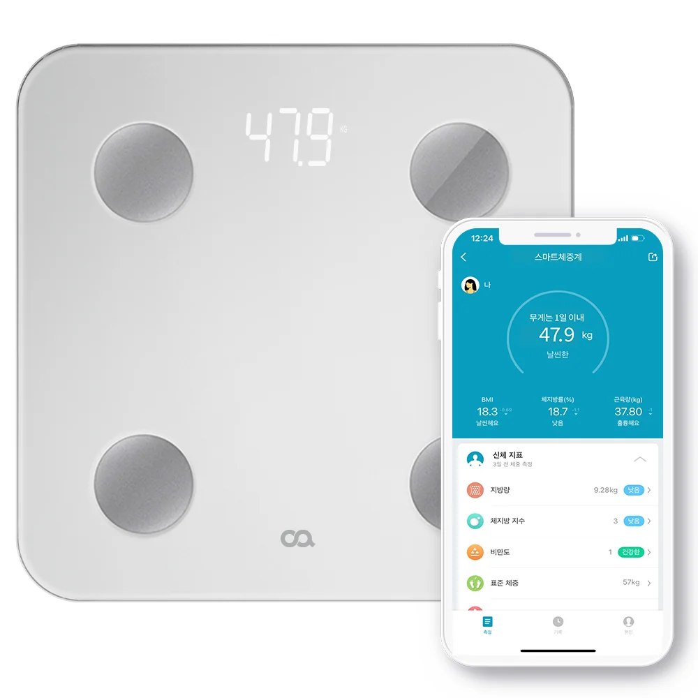 오아 스마트 체중계 OWM-001WH 한 달 사용 후 느낀 변화