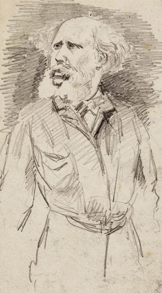 Portrait dhomme barbu
