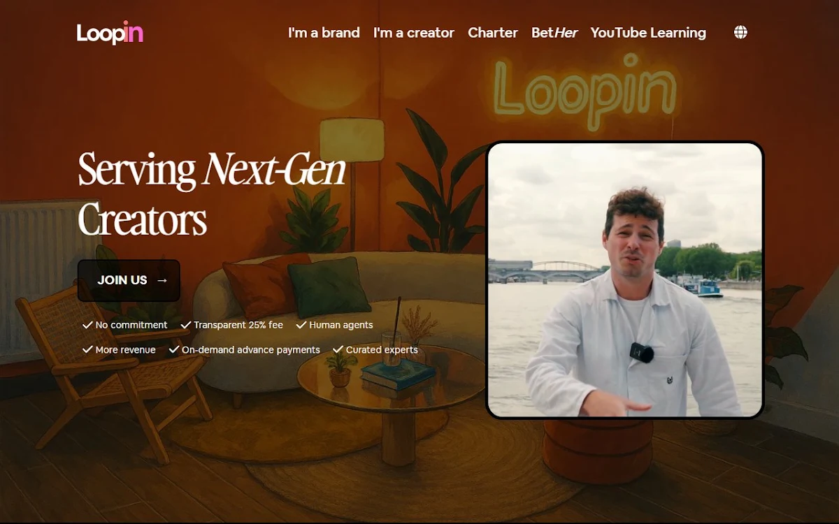 Captura de Loopin AI