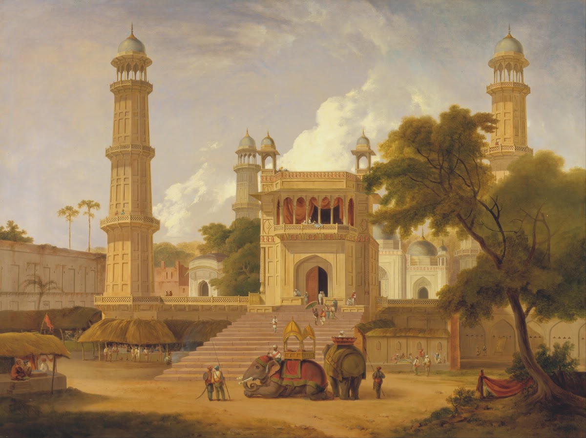 Indian Temple Said to Be the Mosque of Abo ul Nabi Muttra 1827