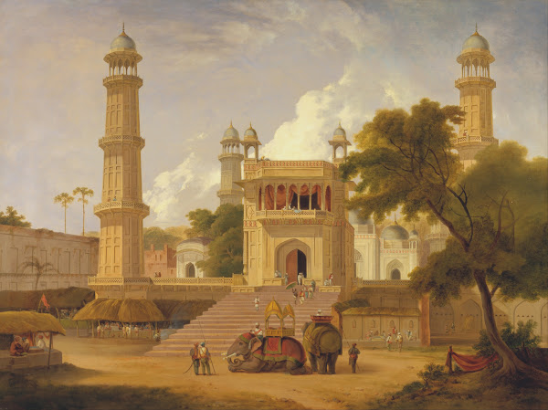Indian Temple Said to Be the Mosque of Abo ul Nabi Muttra 1827