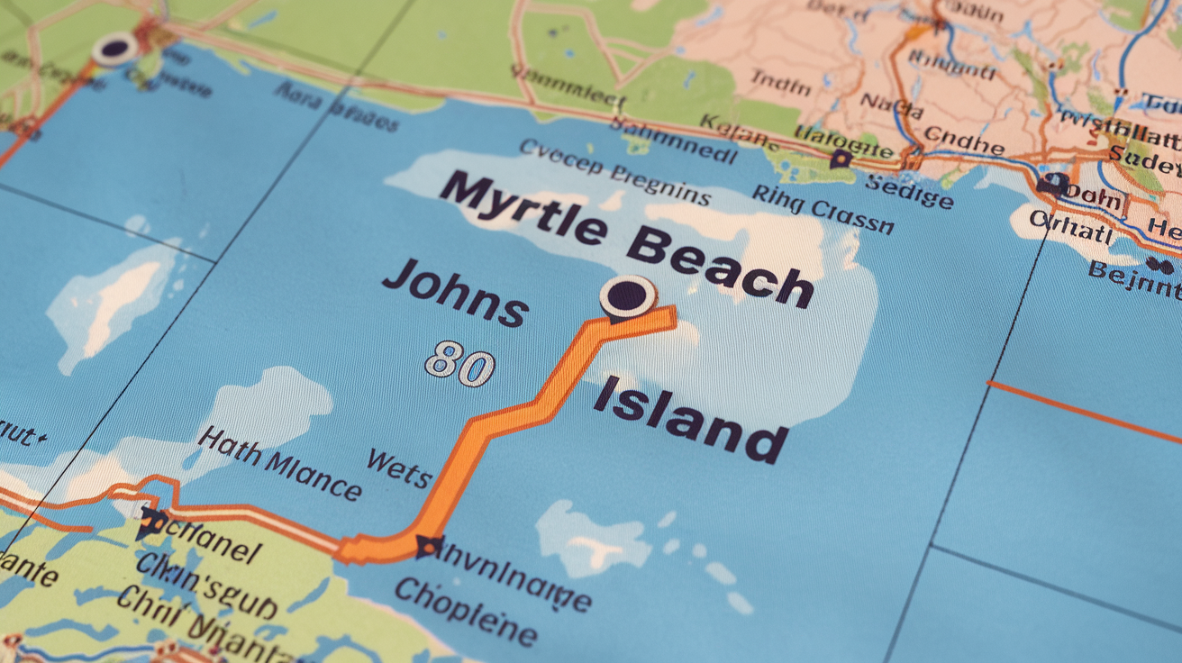 Distance and Travel Tips: Johns Island to Myrtle Beach