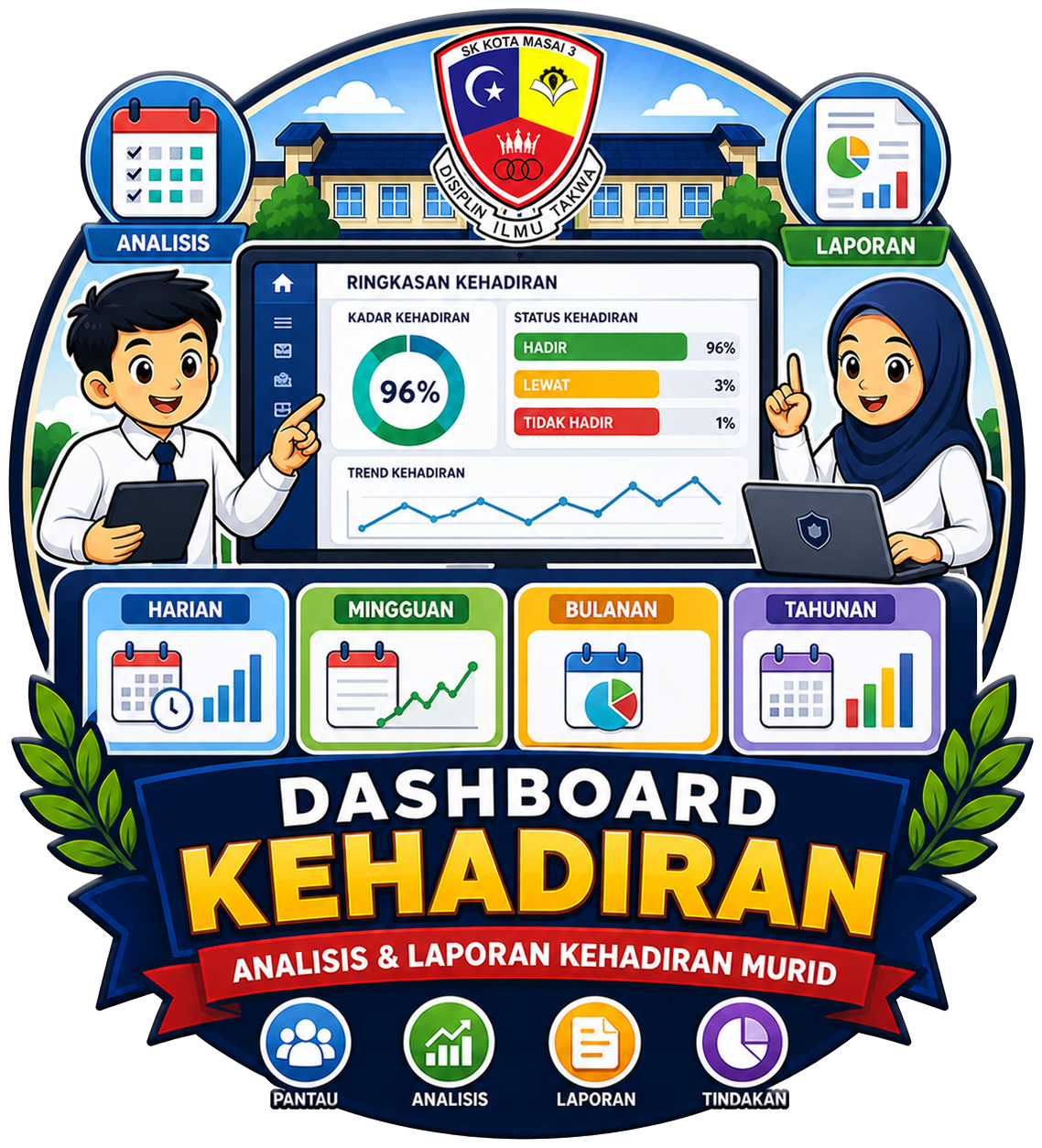 Logo Unit Hal Ehwal Murid