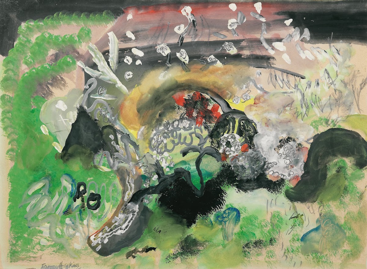 Spring at Little Woolgarston 1946