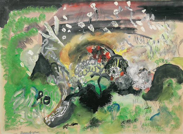 Spring at Little Woolgarston 1946