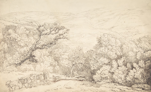 Landscape with Oxen and Felled Tree 17751827