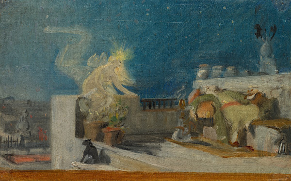 Sketch for The Oriental Dream before 1904