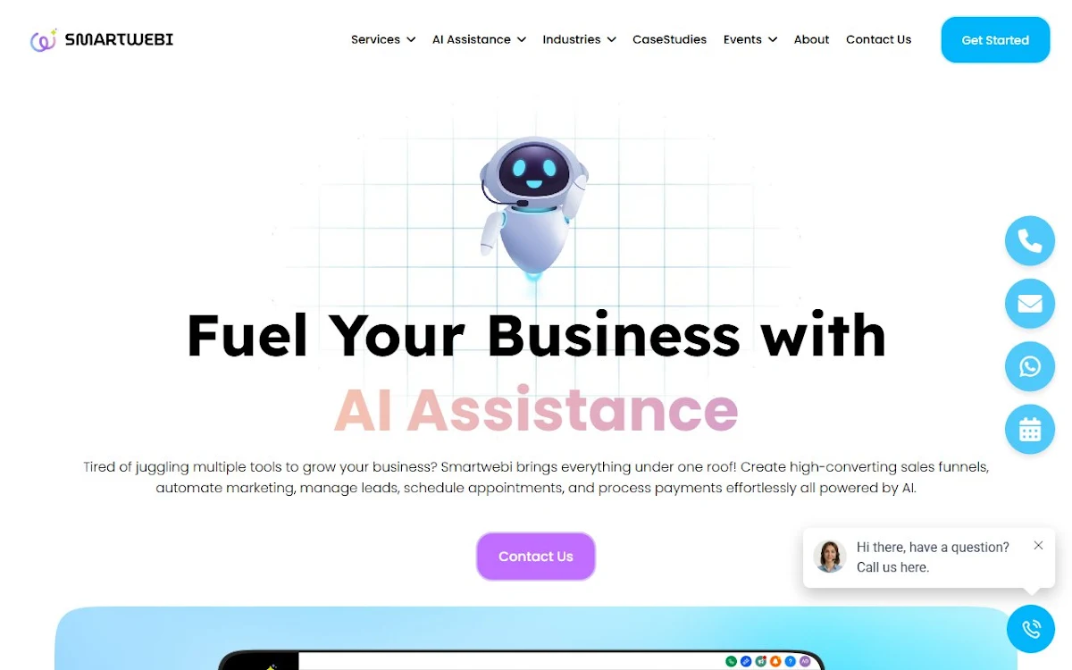Captura de Smartwebi