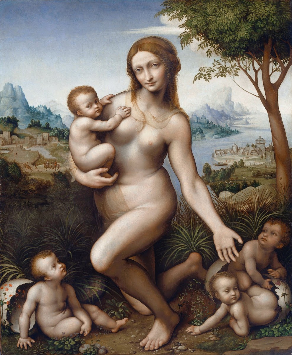 Leda with their children 1520 1530