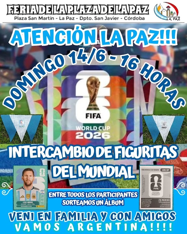 Intercambio de figuritas del mundial