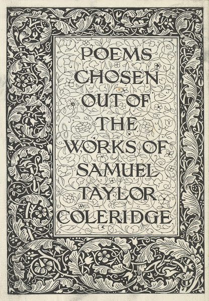 Poems chosen out of the works of Samuel Taylor Coleridge  Titlepage 1892 1897