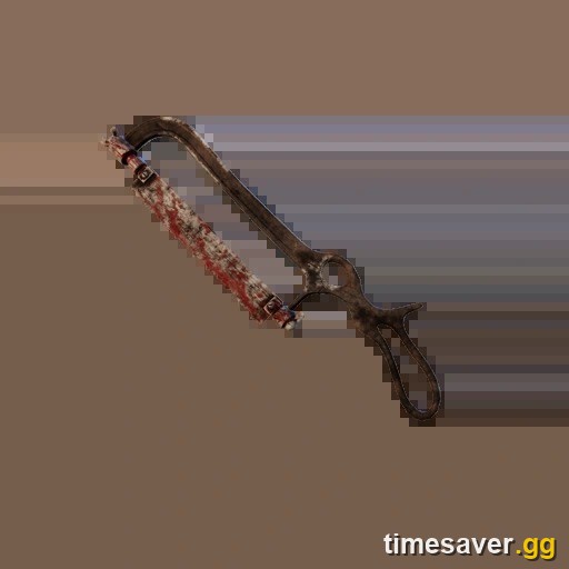 The Bonesaw, the default weapon of The Nurse in Dead by Daylight
