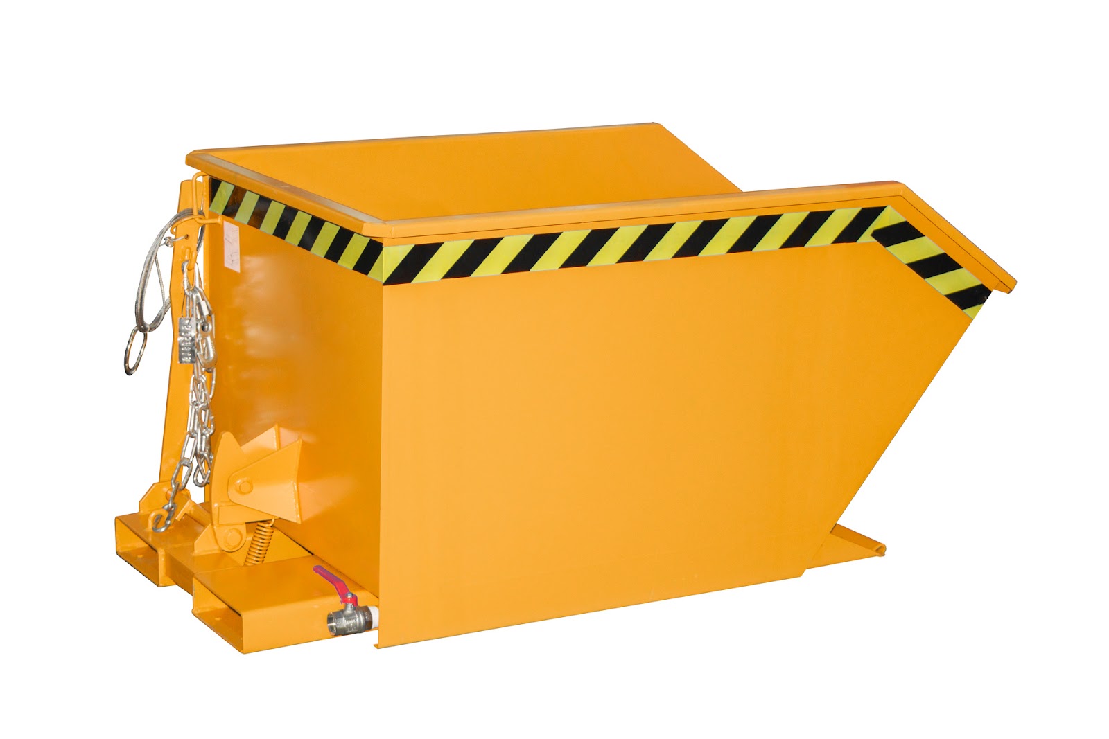 Spaander-kiepcontainer SGU 50, gelakt, Geeloranje