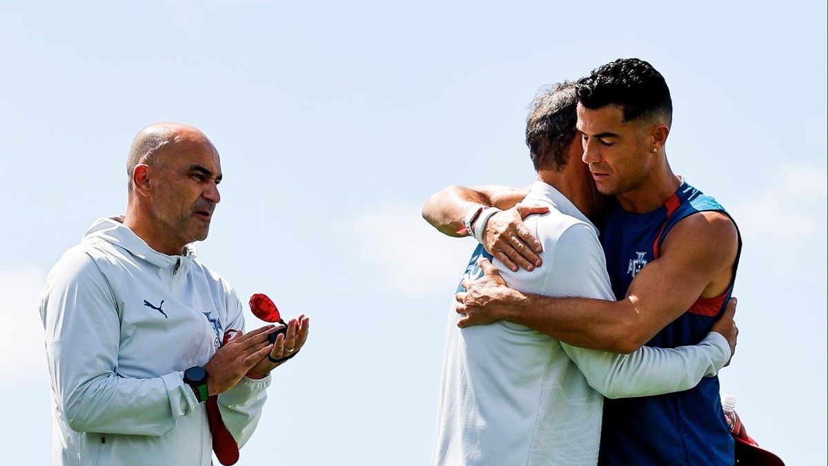 Ronaldo nghẹn ngào tiễn đồng đội cũ rời tuyển Bồ Đào Nha - Tạp chí Tri thức