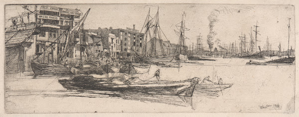 Thames Warehouses 1859