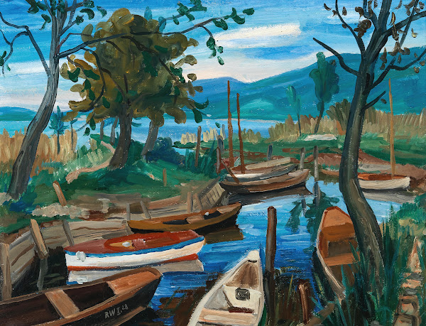 Bodenseelandschaft 1928