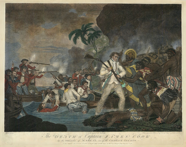 The Death Of Captain James Cook By The Indians Of OWhyee One Of The Sandwich Isl
