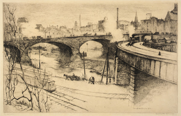 Avenue Bridge Baltimore 1927