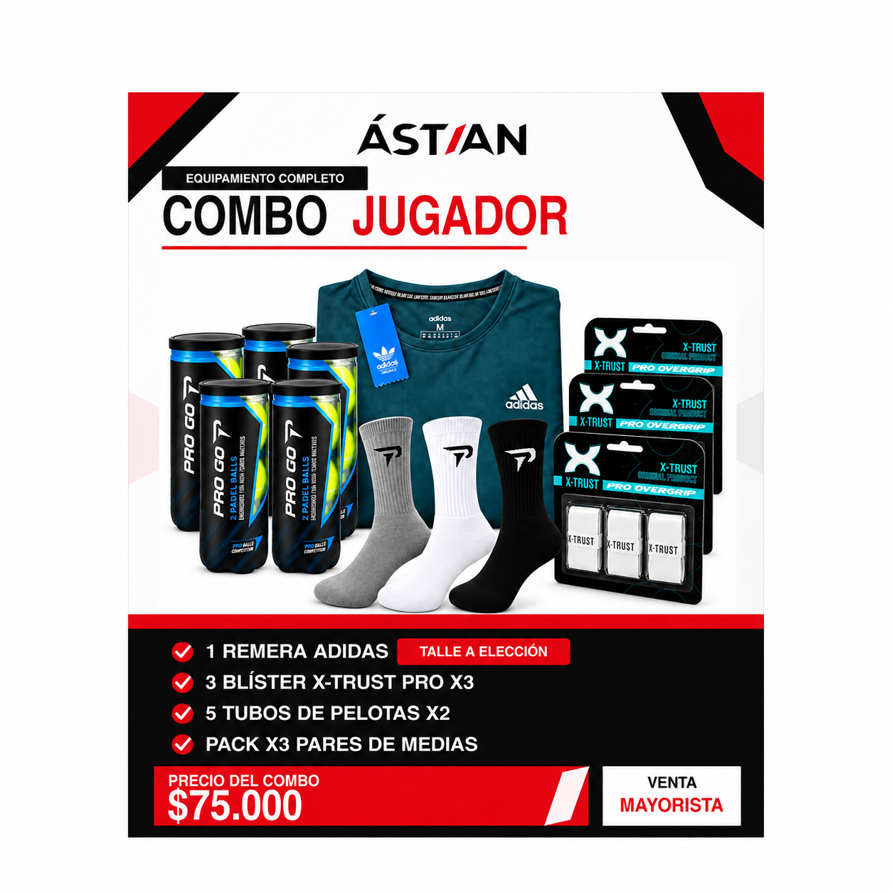 COMBO JUGADOR