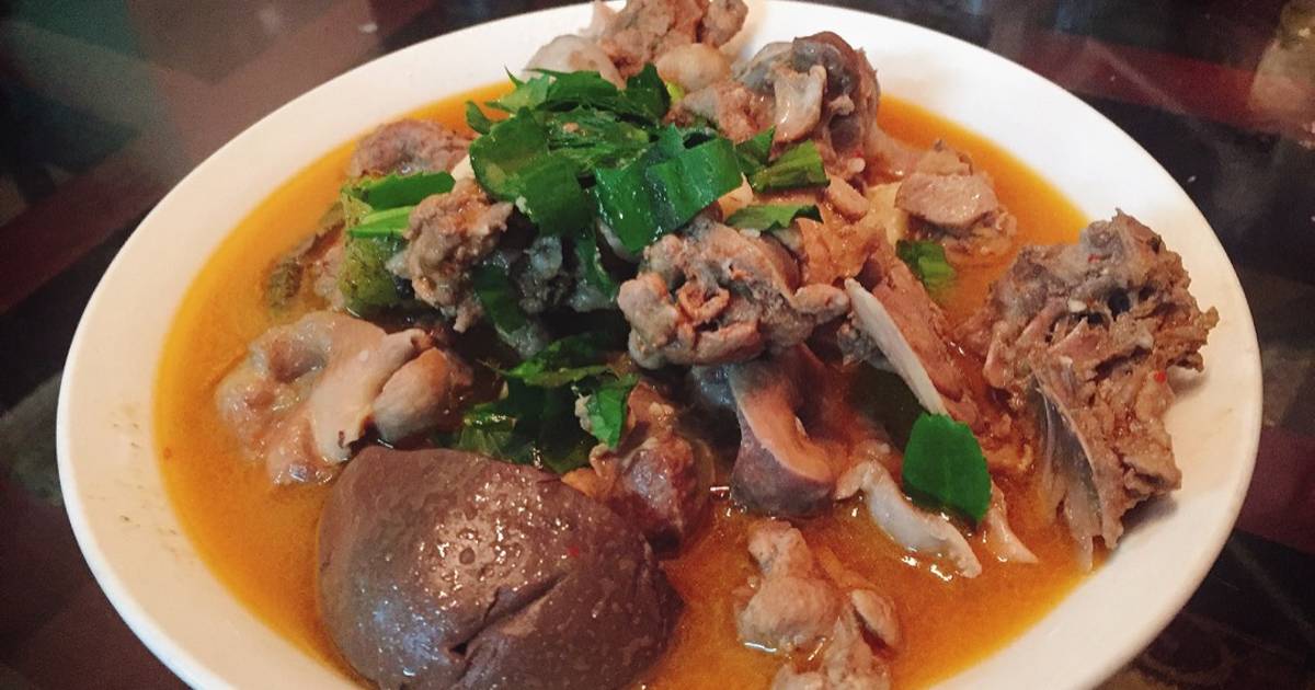 Vịt om sấu cay