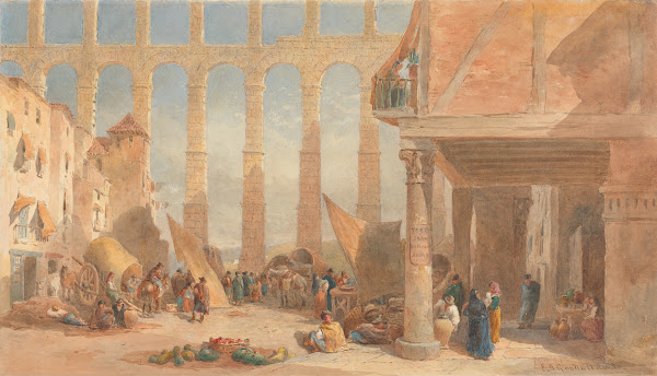 Aquaduct at Segovia Spain