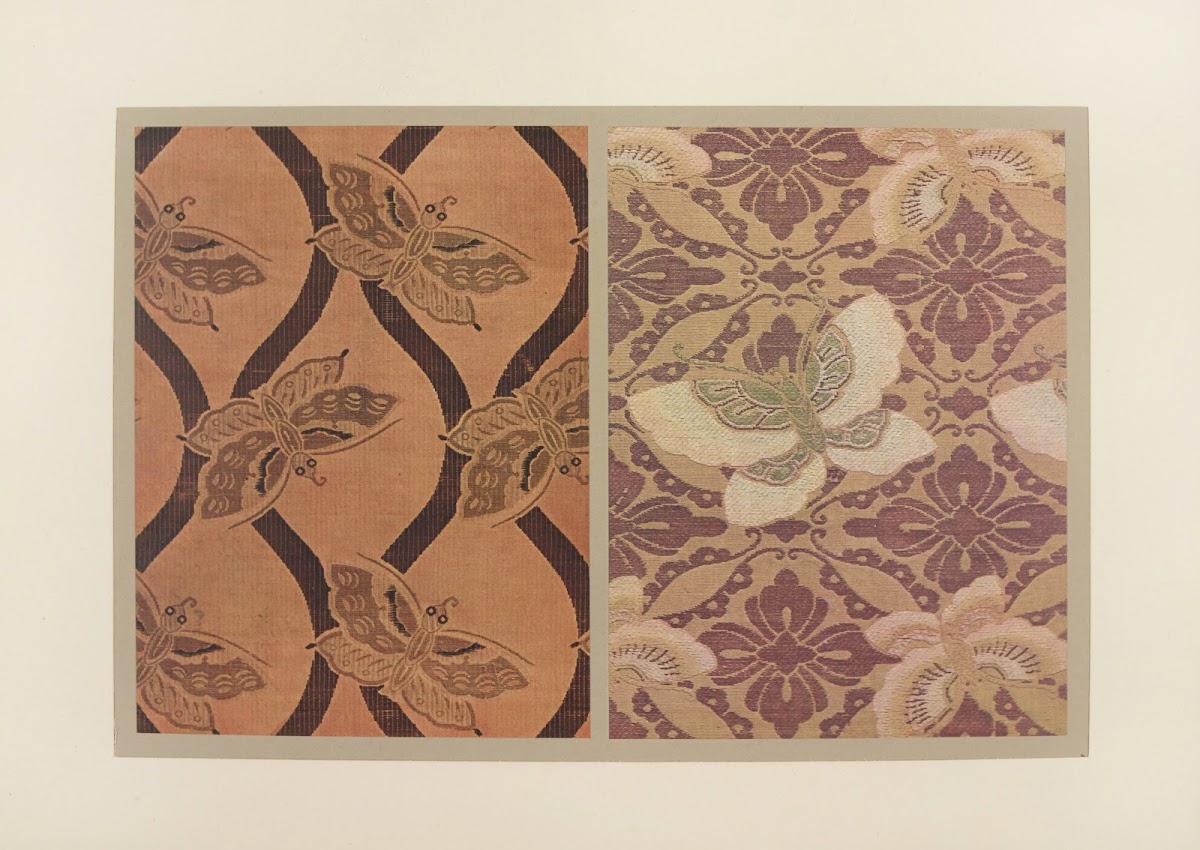 Papillons  papillons et ornements 1913