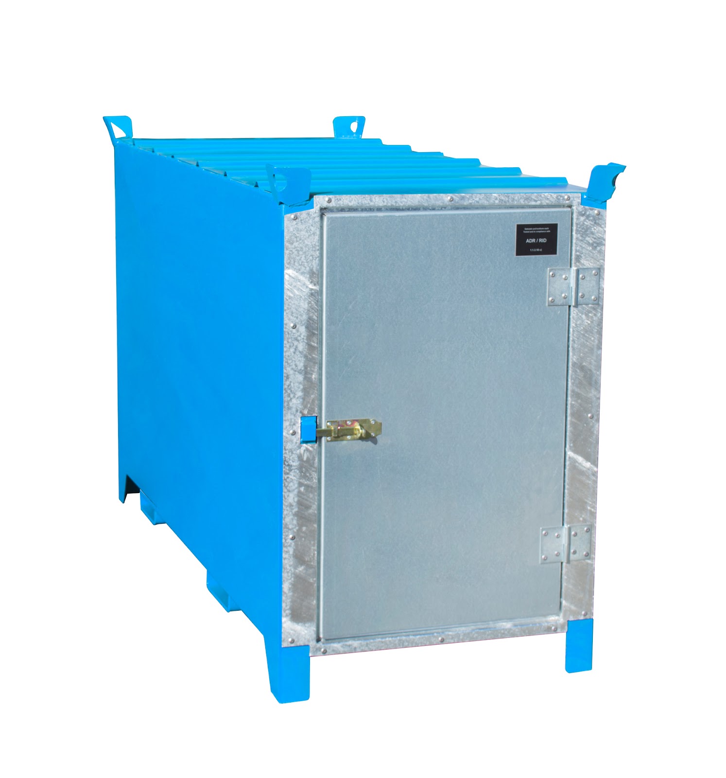 TL-buizen-box SL 150, gelakt, Lichtblauw