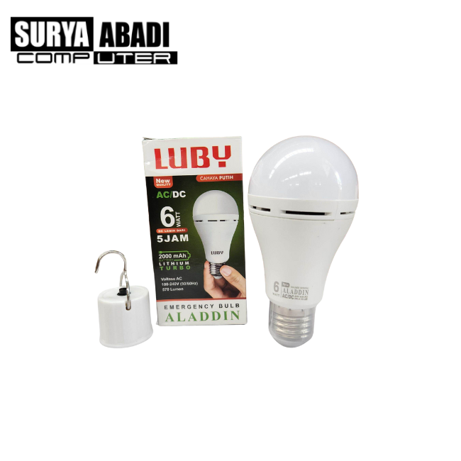 LAMPU LUBY ALADIN 6W