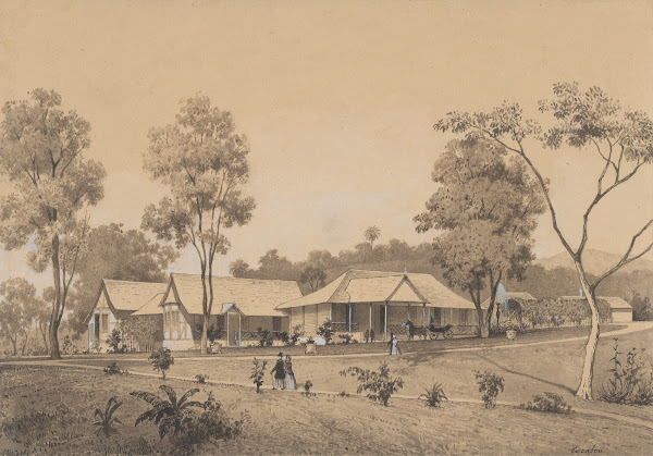 The Cottage Residence of the Governor 1857