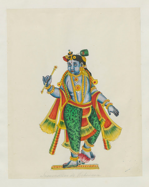 Paintings from the Chidambaram Shrine Pl012 1820 1830