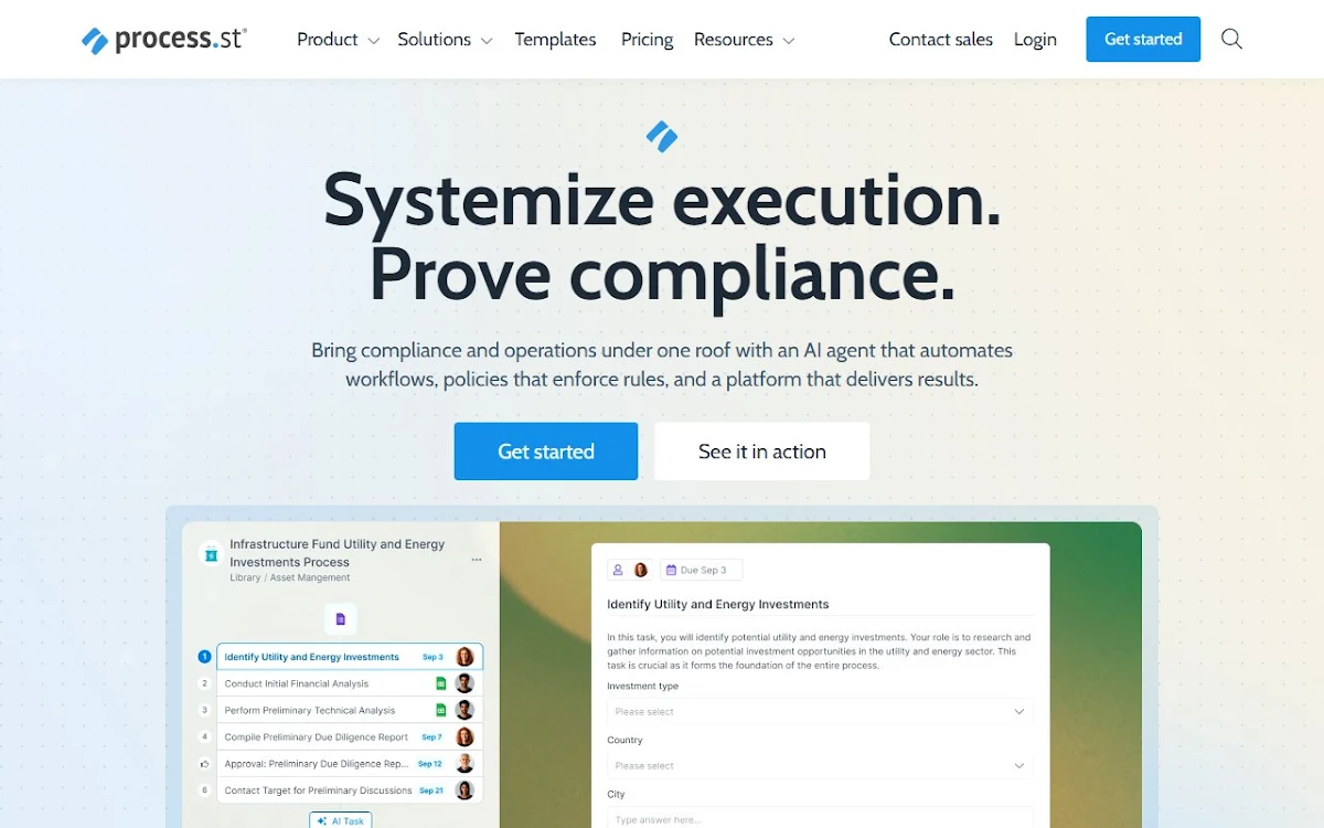 Captura de Process AI