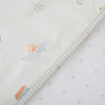 Bedding set for a baby crib 5 el Twins Via (poplin) Birds grey
