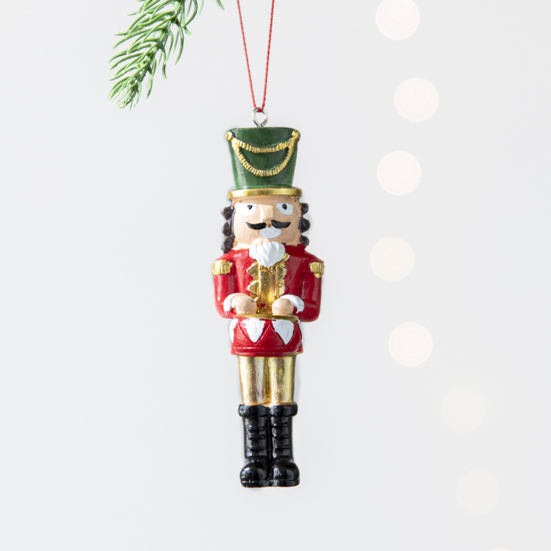 Nutcracker soldier as pendant, 10 cm