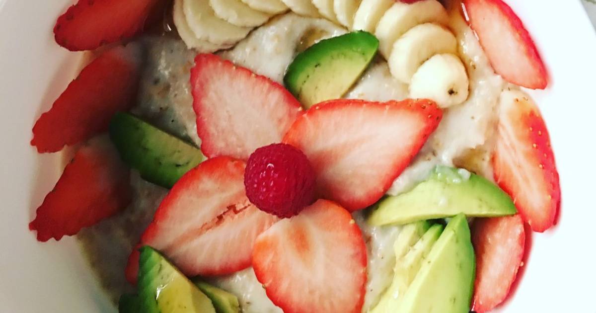 Yến mạch hoa quả (eat clean)