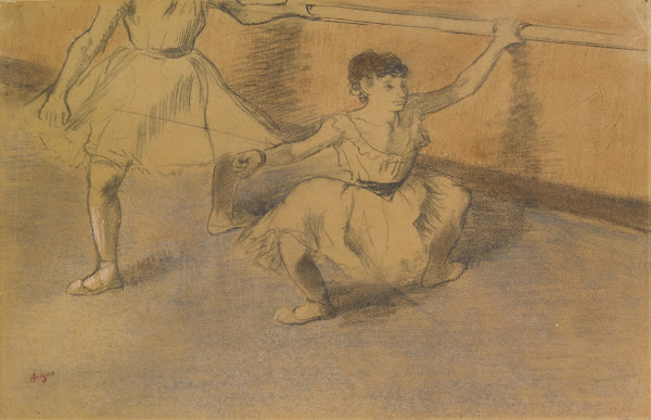 Danseuses à la barre circa 1883 85