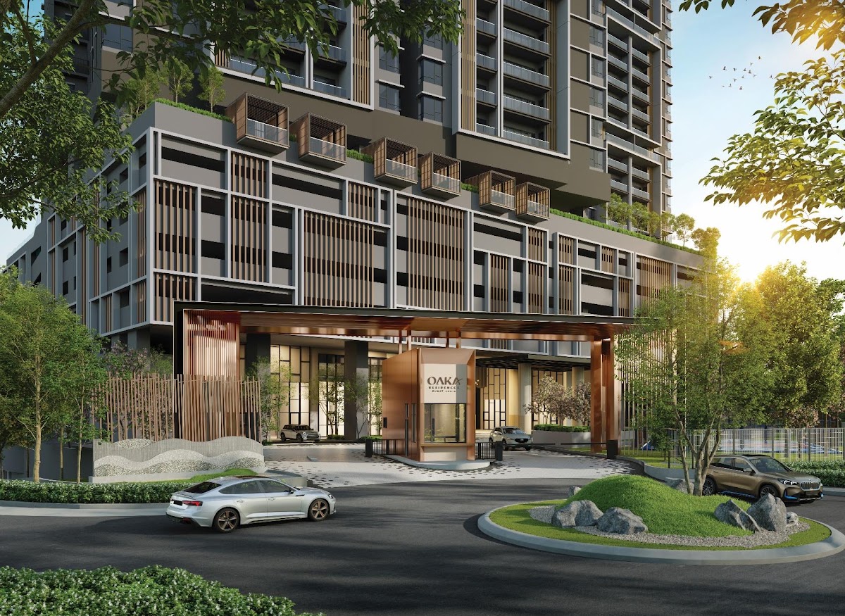 Oaka Residences — main entrance