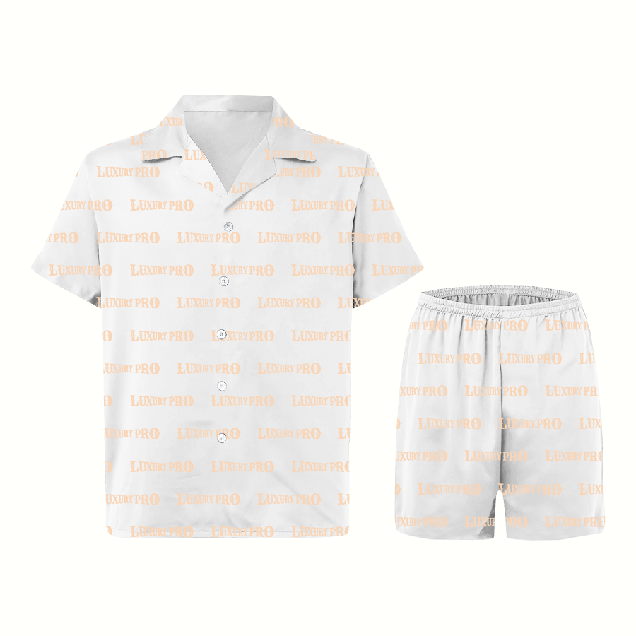 AOP Men's Short Sleeves Pajama Set