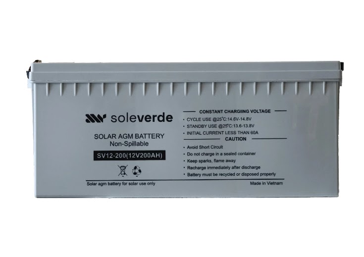 SV 200Ah AGM battery