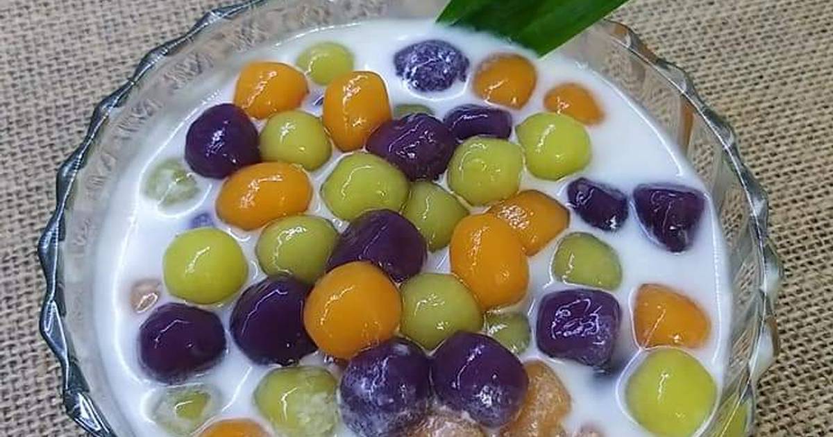 Chè khoai dẻo 3 màu
