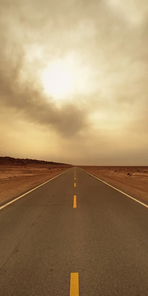 Pivot, Asphalt, Road, Sky Full HD iPhone Wallpaper Background