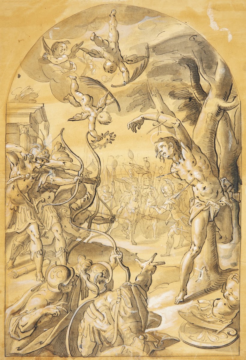 Den Hellige Sebastians Martyrium 1607