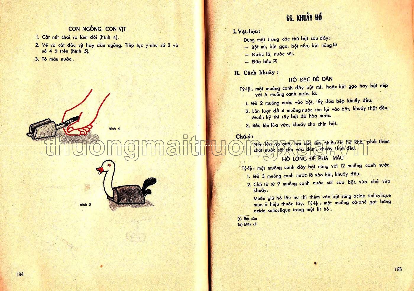 Khéo tay thủ công lớp 3-4-5 (1965) - Trang 98