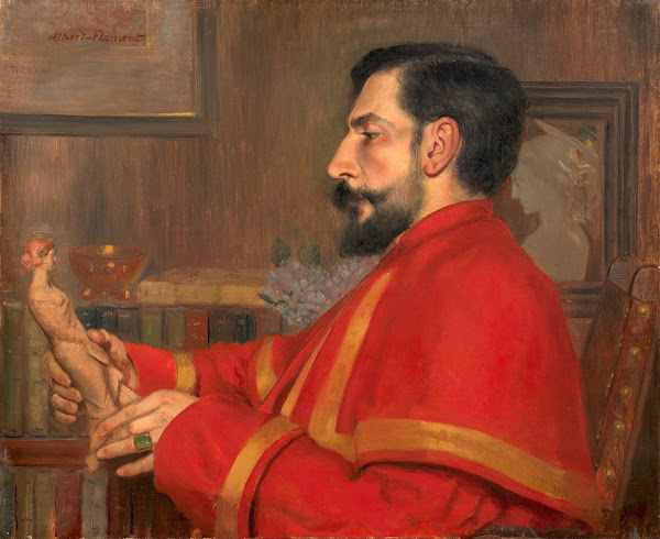Presumed portrait of Samuel Pozzi 1846 1918
