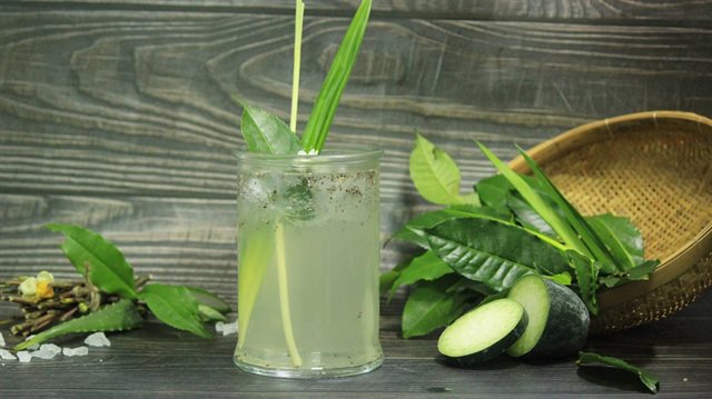 Trà Xanh Bí Đao Nước Dừa Đường Phèn