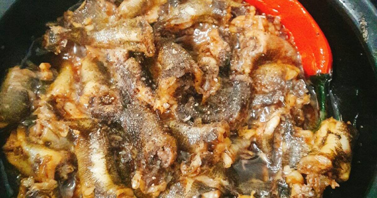 Cá bống dừa kho tiêu