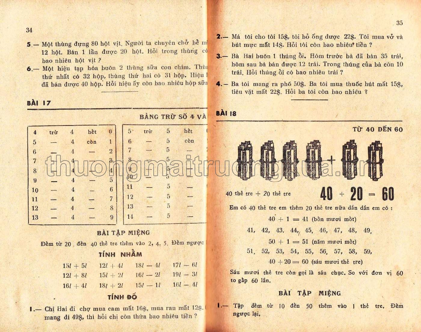Toán pháp lớp tư (1968) - Trang 19