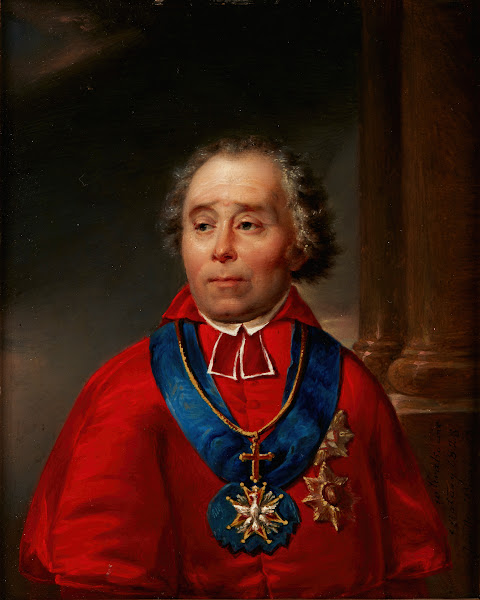 Portrait of Jan Paweł Woronicz 1828