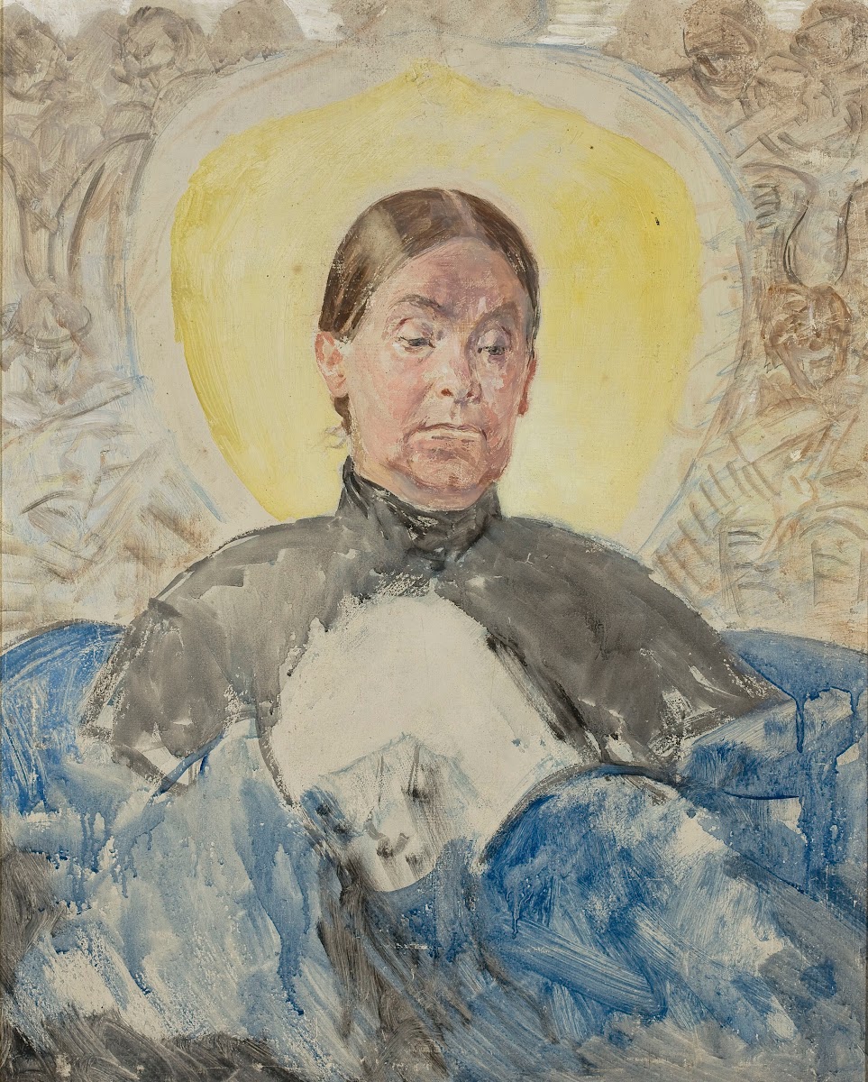 Portrait of Bronisława artists sister 1921